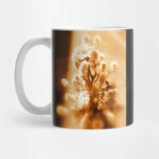 wildflower bouquet, amber Mug